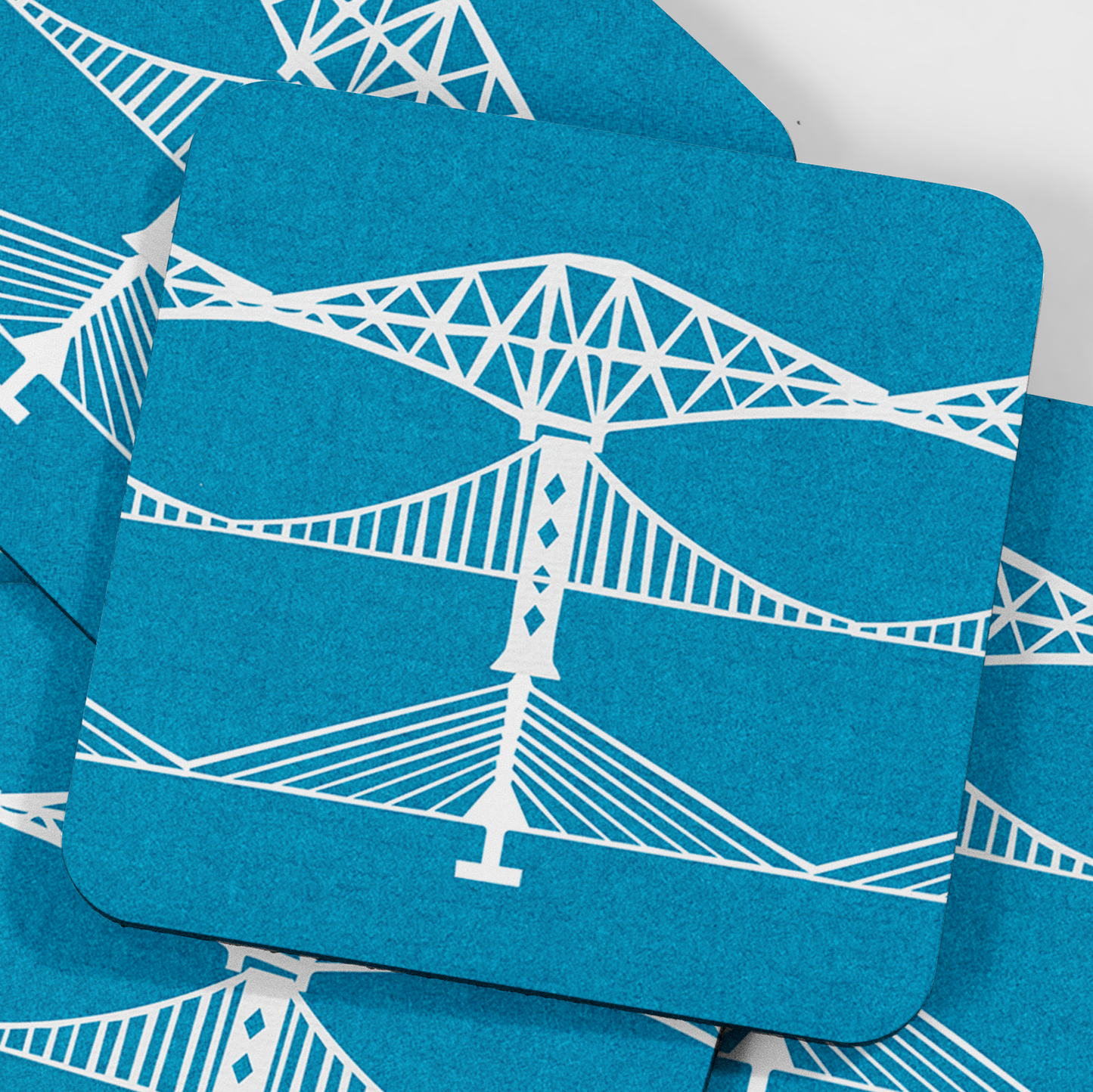 Forth Bridges Coaster (Blue)