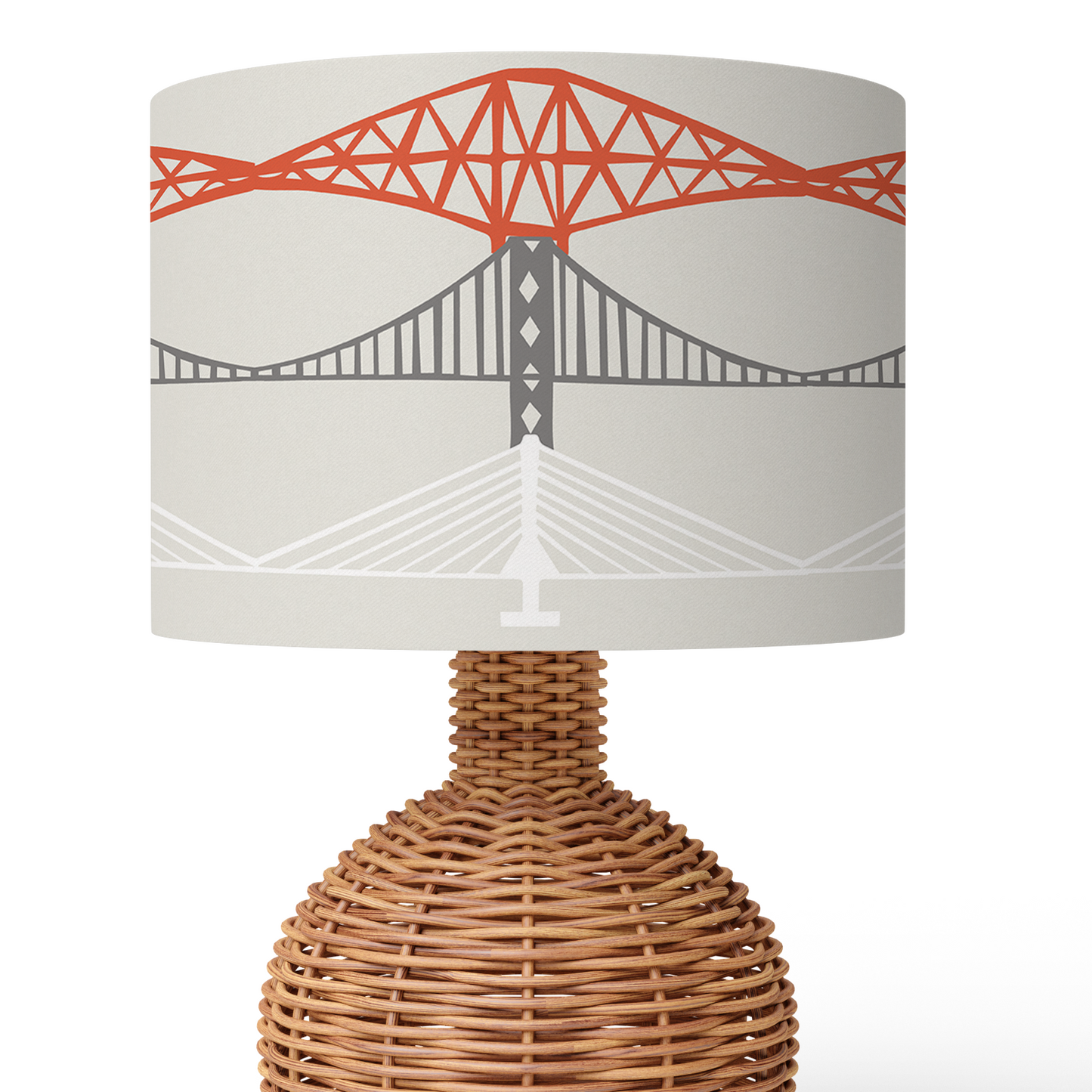 Forth Bridges Lampshade (Ceiling/Pendant or Table)