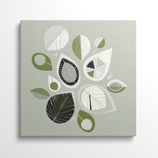 Greenery Limited Edition Canvas (80cm x 80cm)