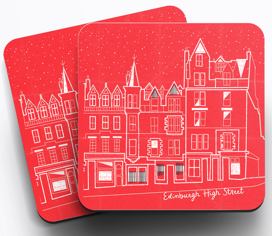 Edinburgh High Street Coaster