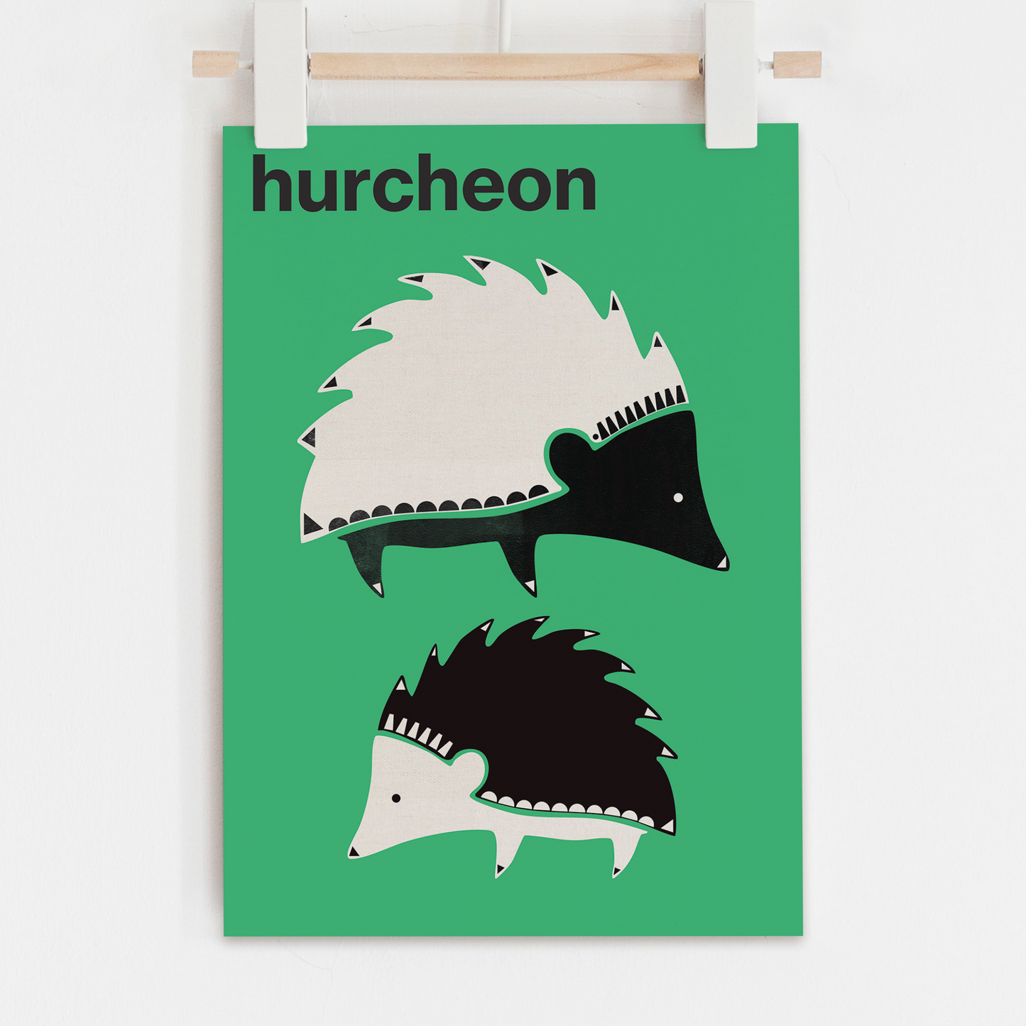 Hurcheon (Hedgehog) Art Print
