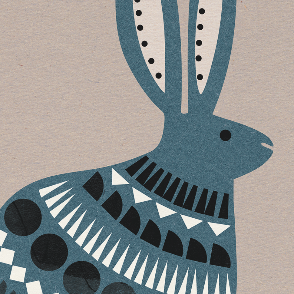 Mawkin (Hare) Art Print