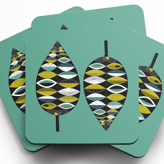 Midcentury Leaf Coaster