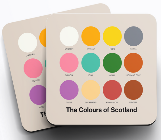 Colours of Scotland Coaster