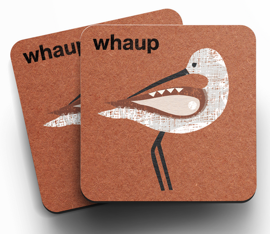 Whaup (Curlew) Coaster