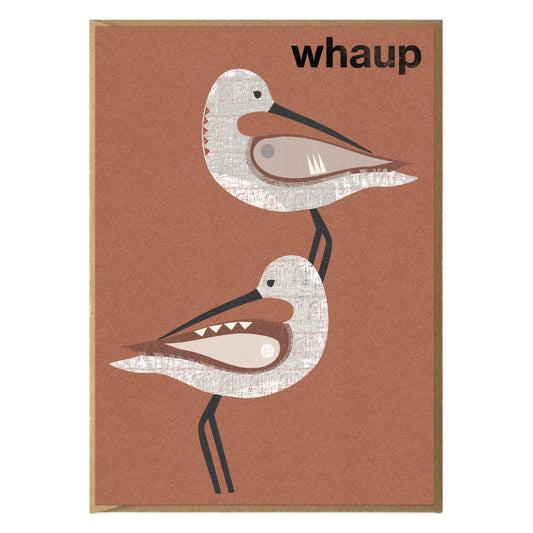 Whaup (Curlew) Card