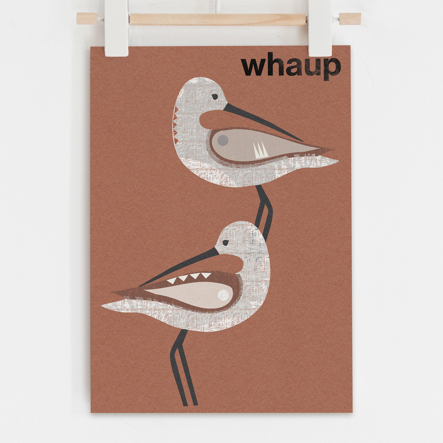 Whaup (Curlew) Art Print