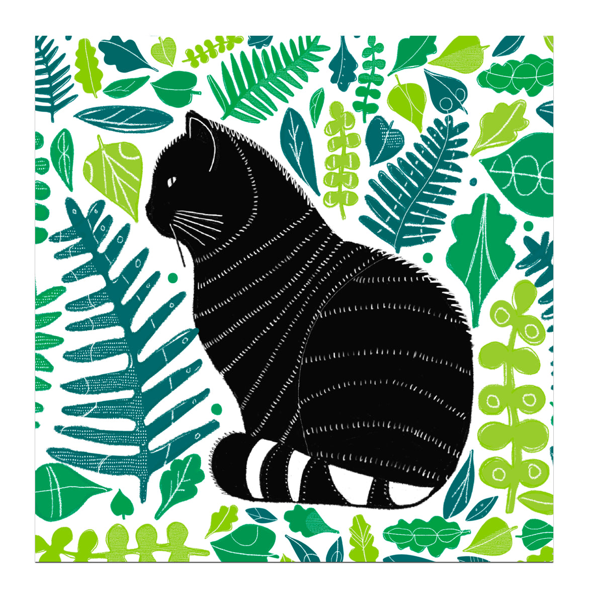 Wildcat Flash Card.pdf Scottish Wildcat Large Card – Jenni Douglas Designs