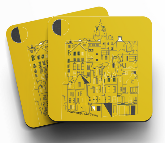 Edinburgh Old Town Coaster