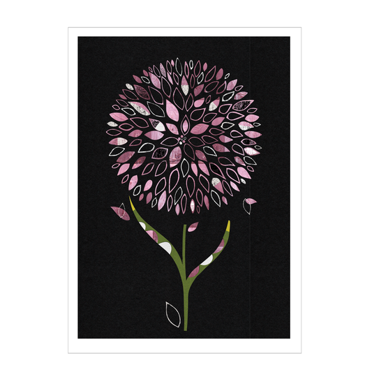 Allium Art Print