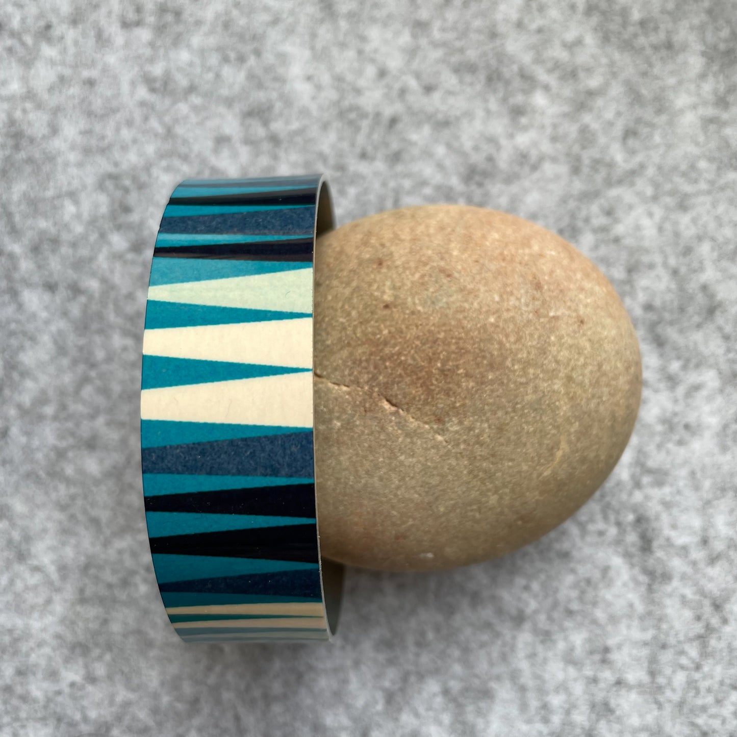 Strata Cuff Bracelet (Teal)