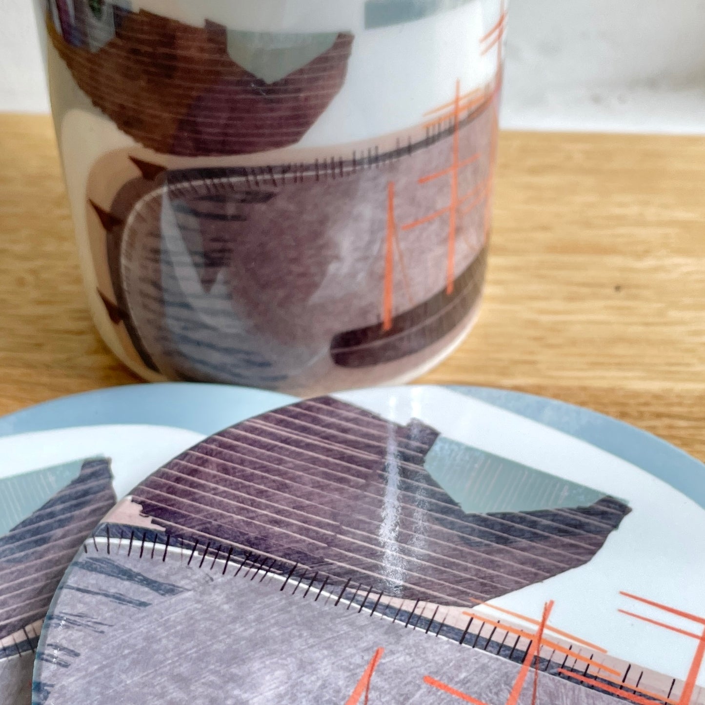 Dundee Riverside Ceramic Coaster