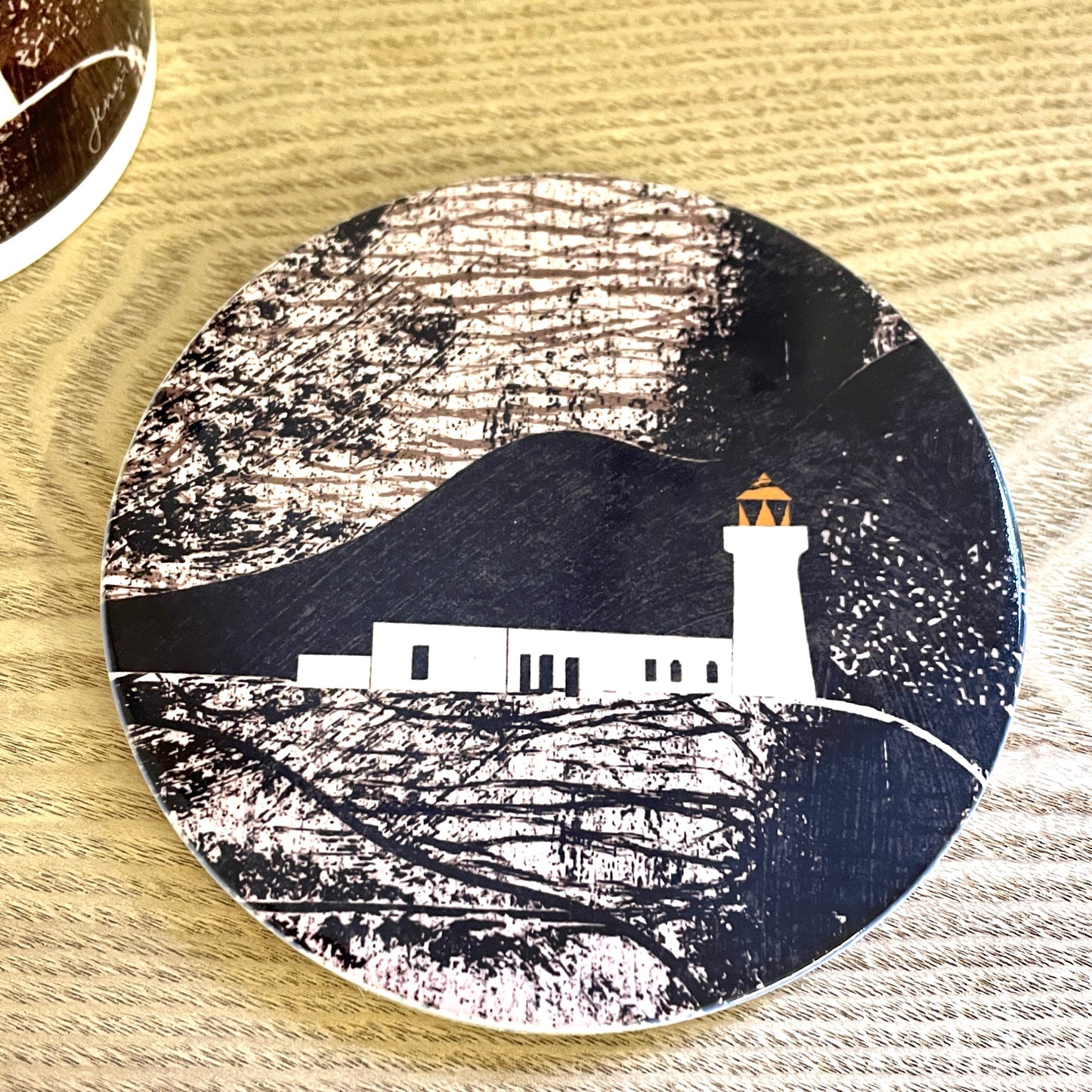 Bass Rock Ceramic Coaster