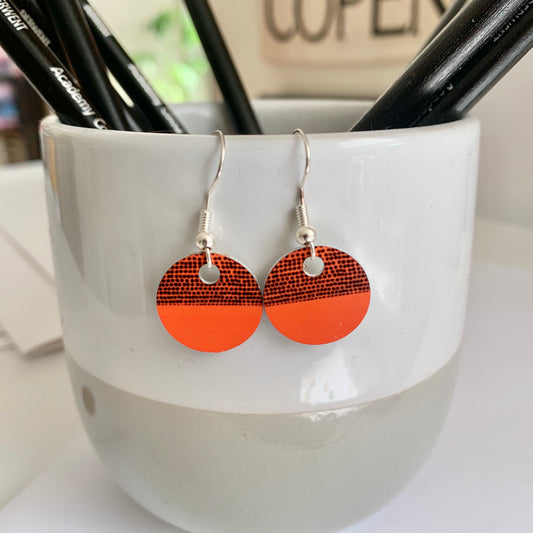 Balance Earrings - Orange