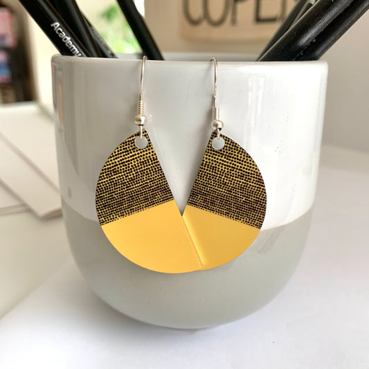 Balance Arc Earrings - Ochre