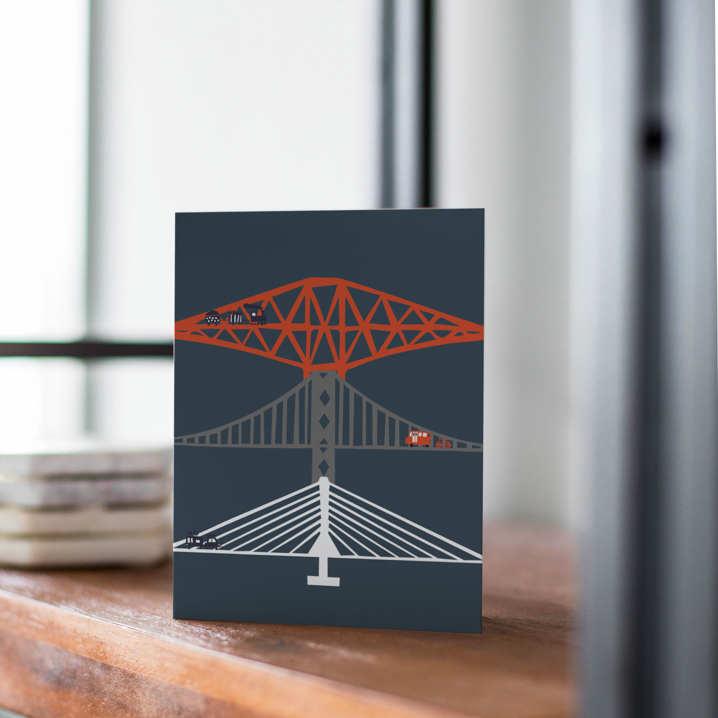 Forth Bridges Card