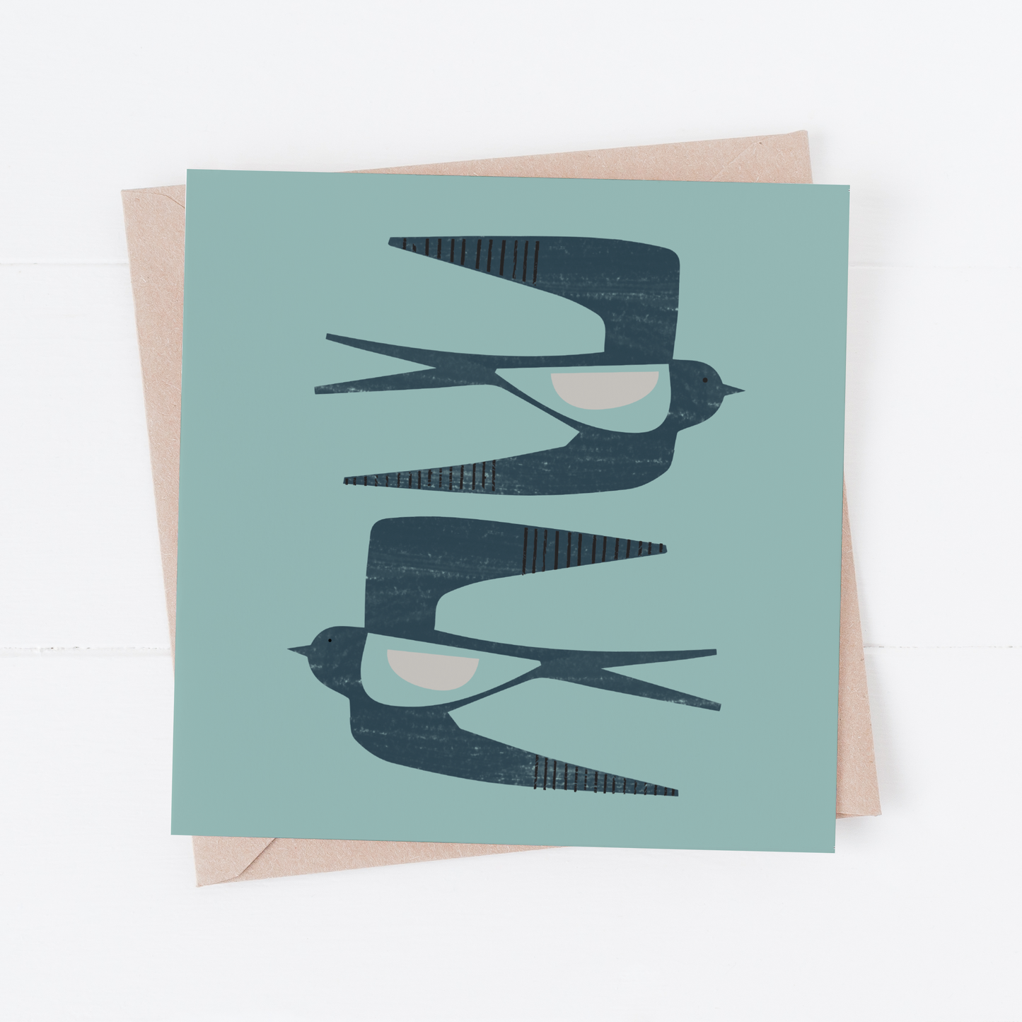 Swallows Art Card