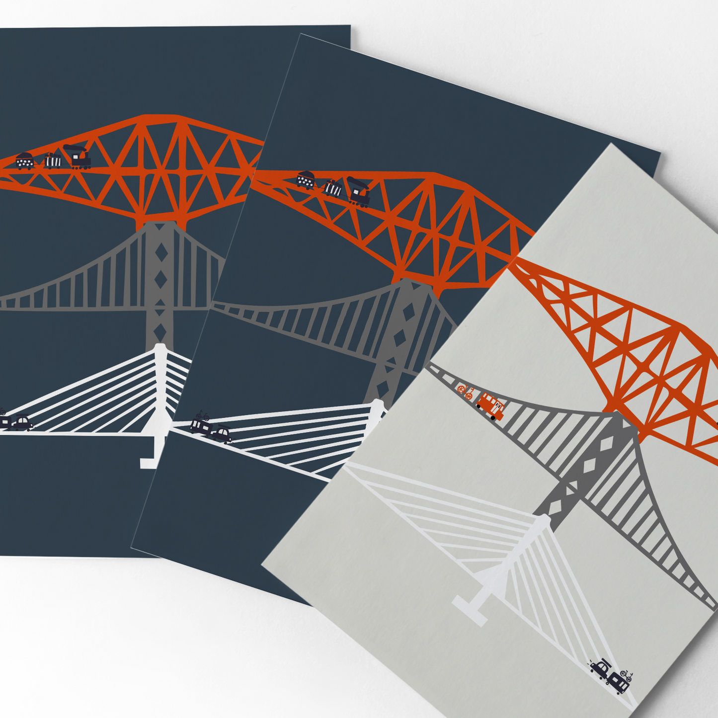 Forth Bridges Limited Edition Art Print