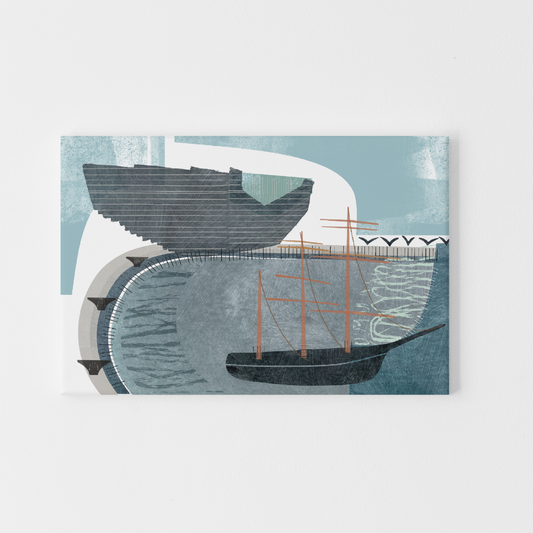 Dundee Riverside Limited Edition Canvas (70cm x 50cm)