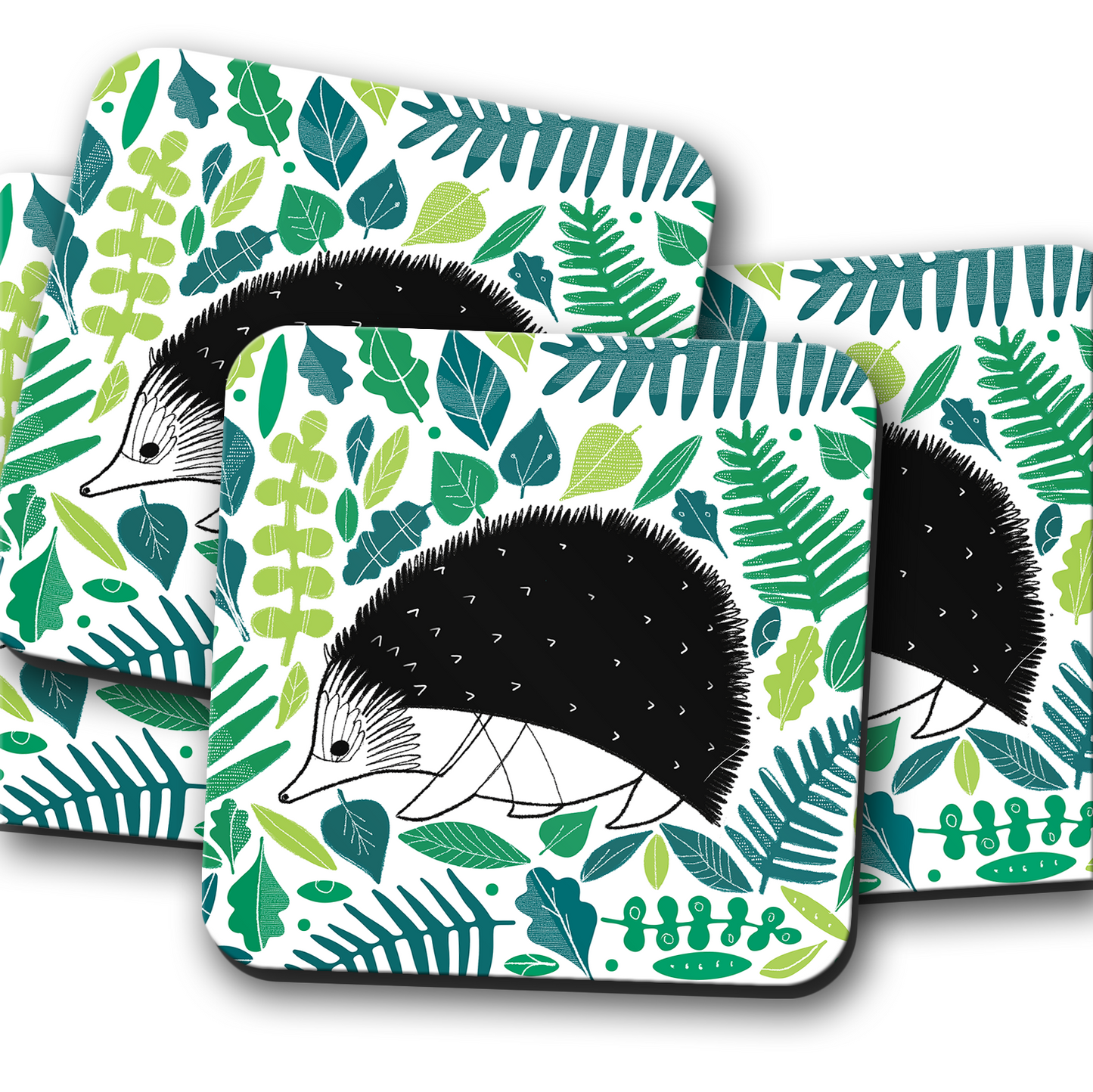 Hedgehog Coaster Set