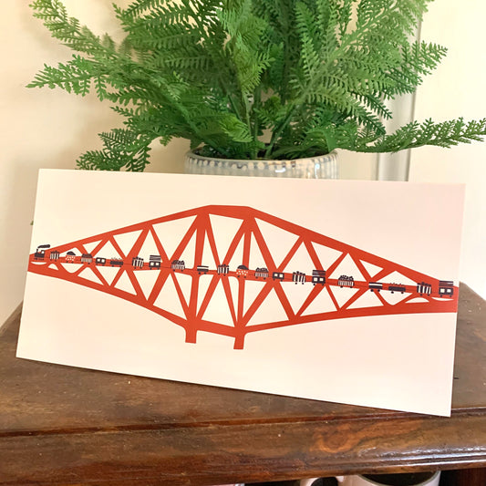 Forth Rail Bridge Card