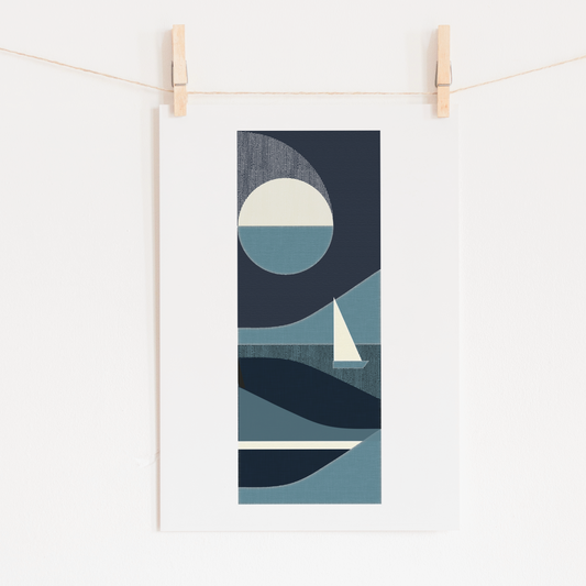 By the Light of the Moon Print